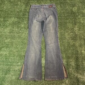 Y2K Mudd Flared Blue Jeans Size Women's 3
